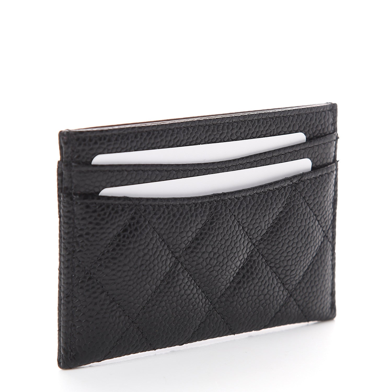 Chanel Caviar Quilted Card Holder Black 2 of 7
