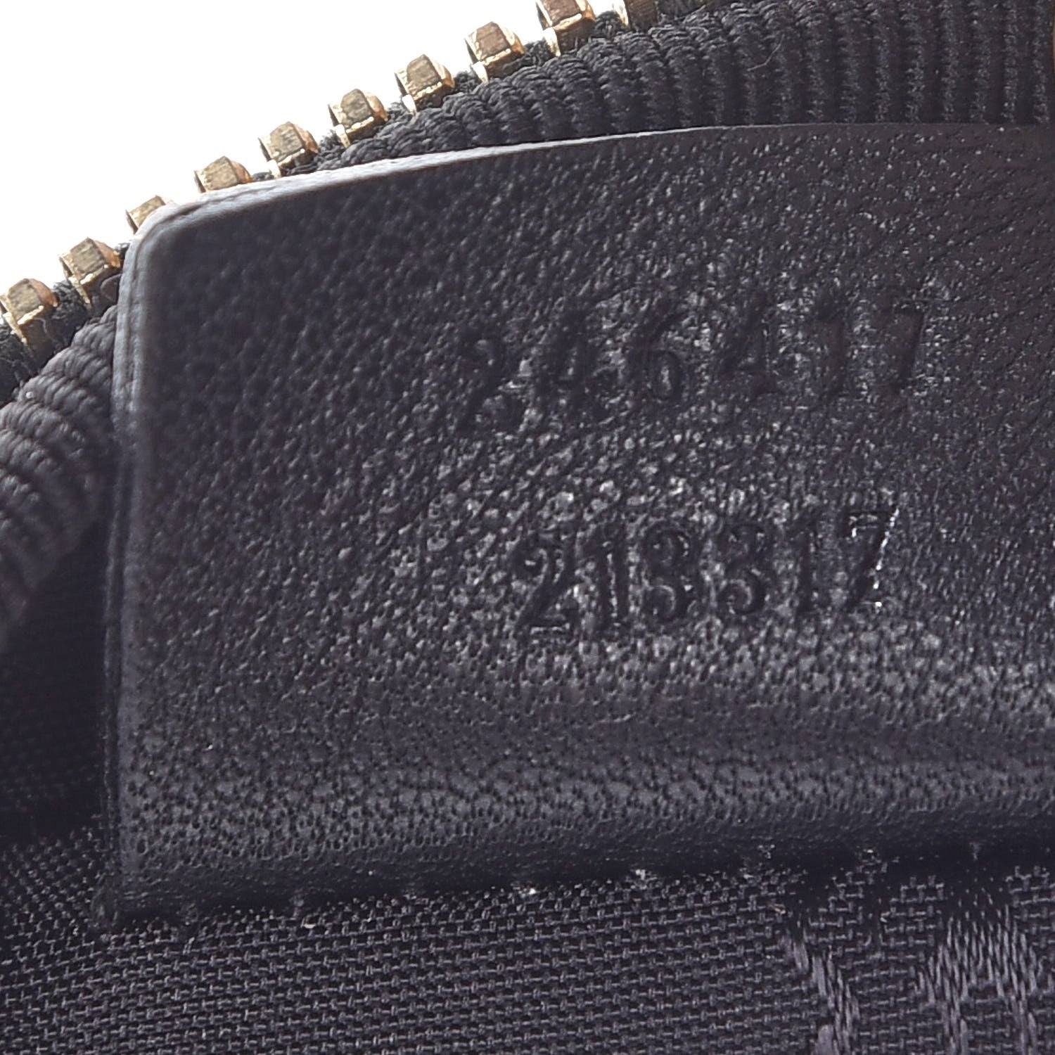 Gucci Guccissima Belt Bag Black 7 of 7