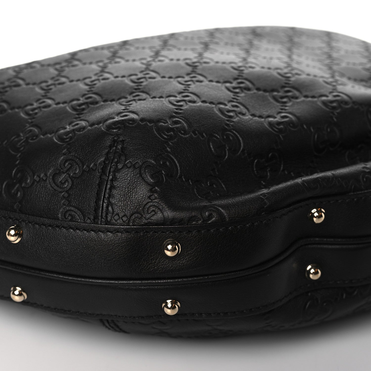 Gucci Guccissima Large Biba Hobo Black 8 of 9