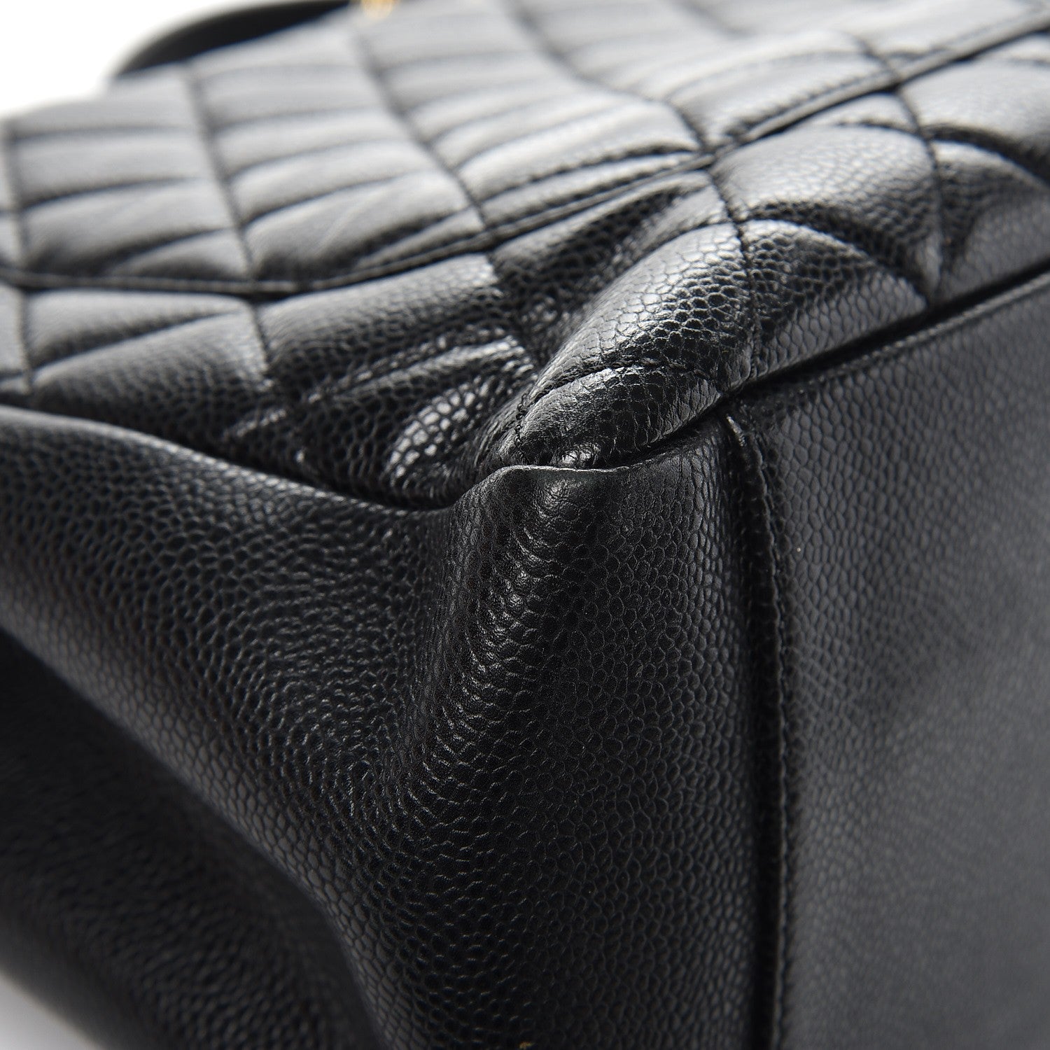 Chanel Caviar Quilted Grand Shopping Tote GST Black 10 of 13