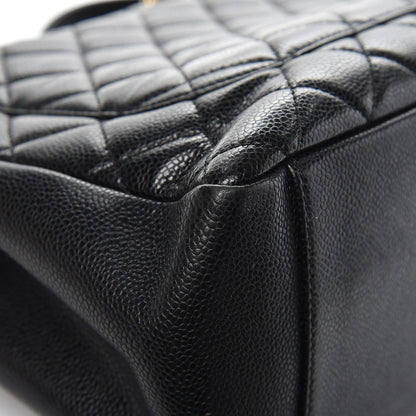 Chanel Caviar Quilted Grand Shopping Tote GST Black 10 of 13