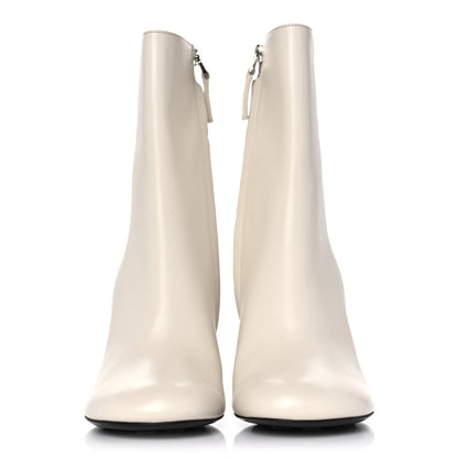 Givenchy Smooth Calfskin G Cube Ankle Bootie 36.5 Ivory 2 of 8
