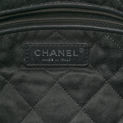 Chanel Shiny Calfskin Quilted Small Chanel 22 So Black 7 of 11