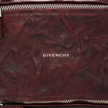 Givenchy Tumbled Sheepskin Small Pandora Oxblood 8 of 10