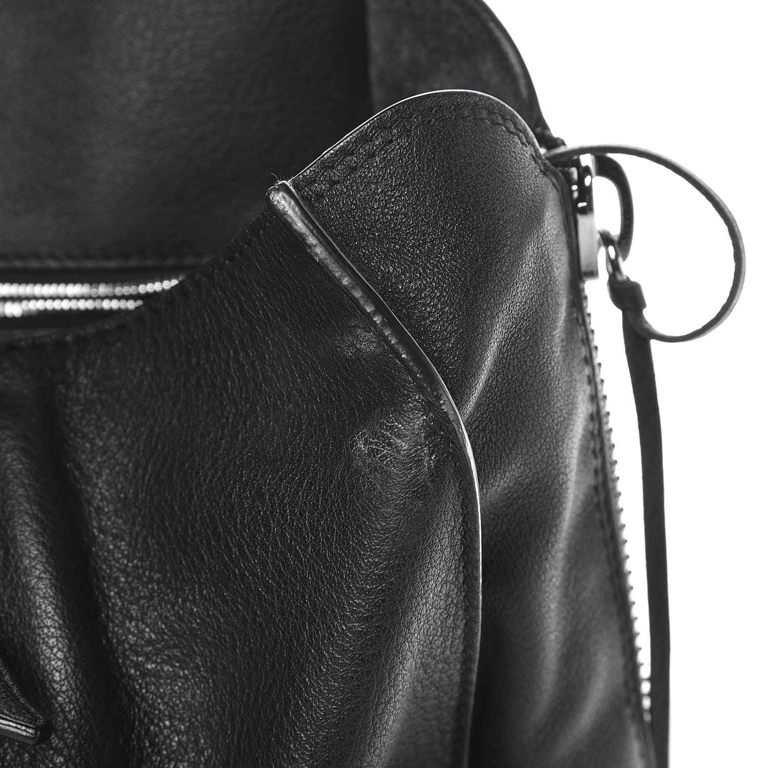 Balenciaga Veau Papier B4 Zip Around Tote Black 6 of 10