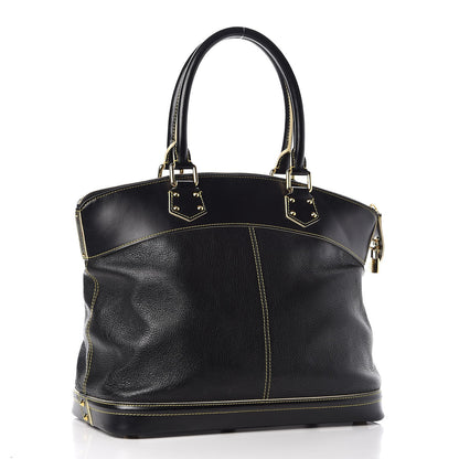 Louis Vuitton Suhali Lockit GM Black 3 of 15