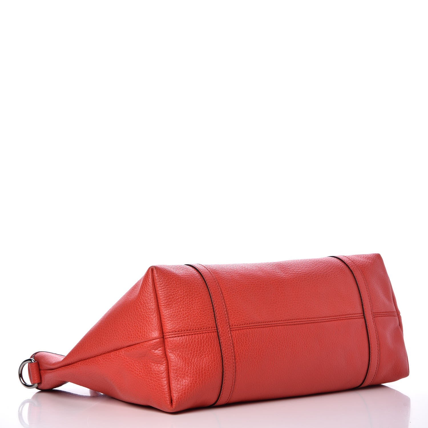 Gucci Pebbled Calfskin Medium Joy Tote Red 4 of 11