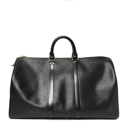 Louis Vuitton Epi Keepall 45 Black 1 of 9
