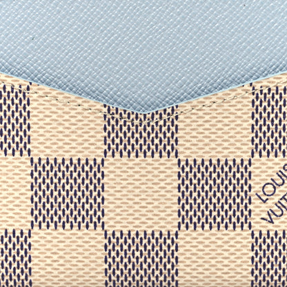 Louis Vuitton Damier Azur Daily Card Holder Olympe Blue 7 of 7