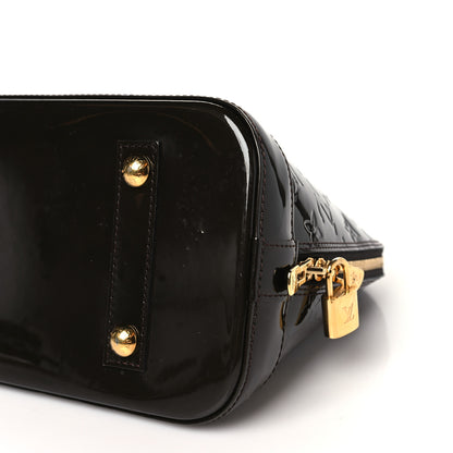 Louis Vuitton Vernis Alma PM Terre D'Ombre 9 of 9