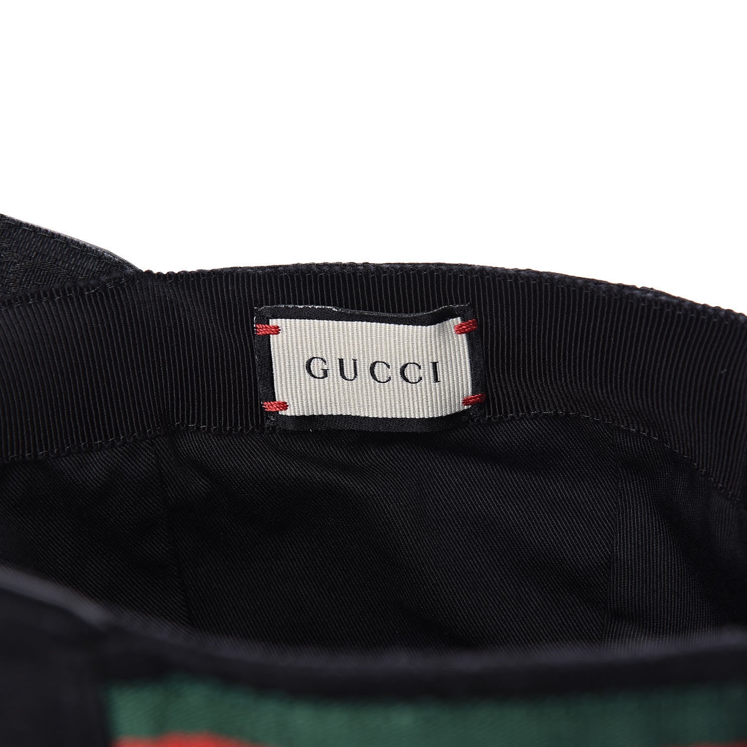 Gucci Monogram Web Baseball Hat S Black 7 of 9