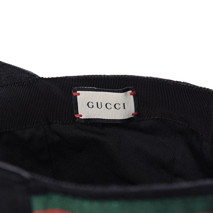 Gucci Monogram Web Baseball Hat S Black 7 of 9