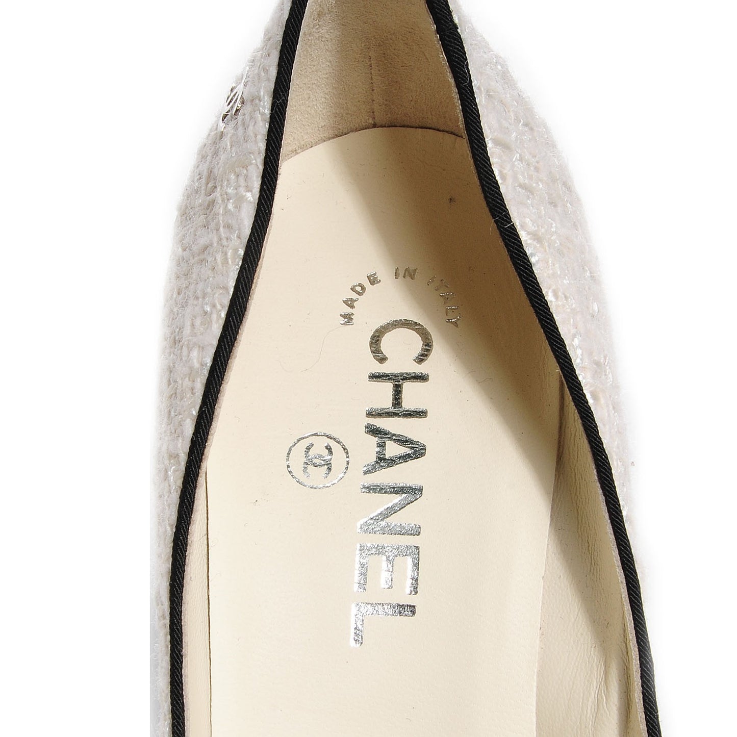 Tweed CC Pumps Black White 38