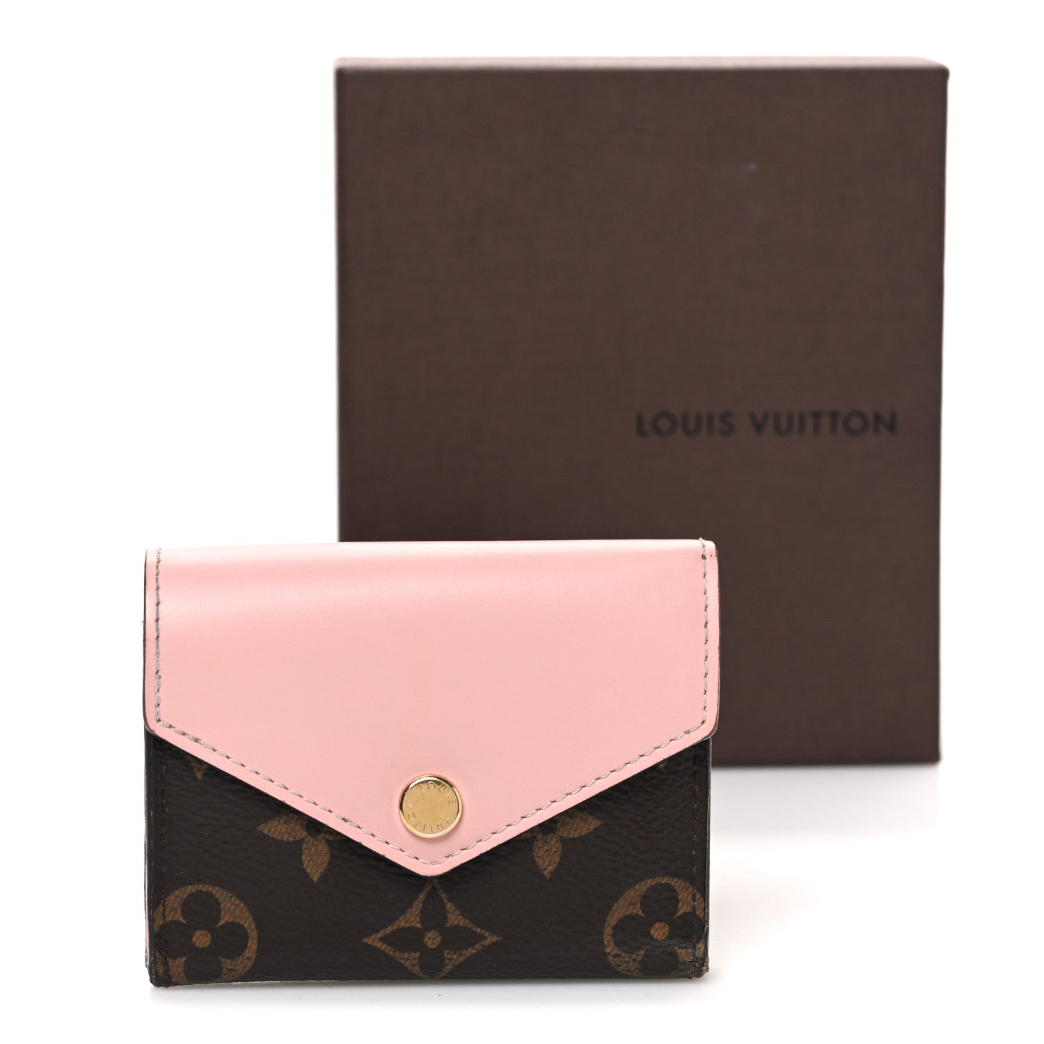 Louis Vuitton Monogram Zoe Wallet Rose Ballerine 8 of 8