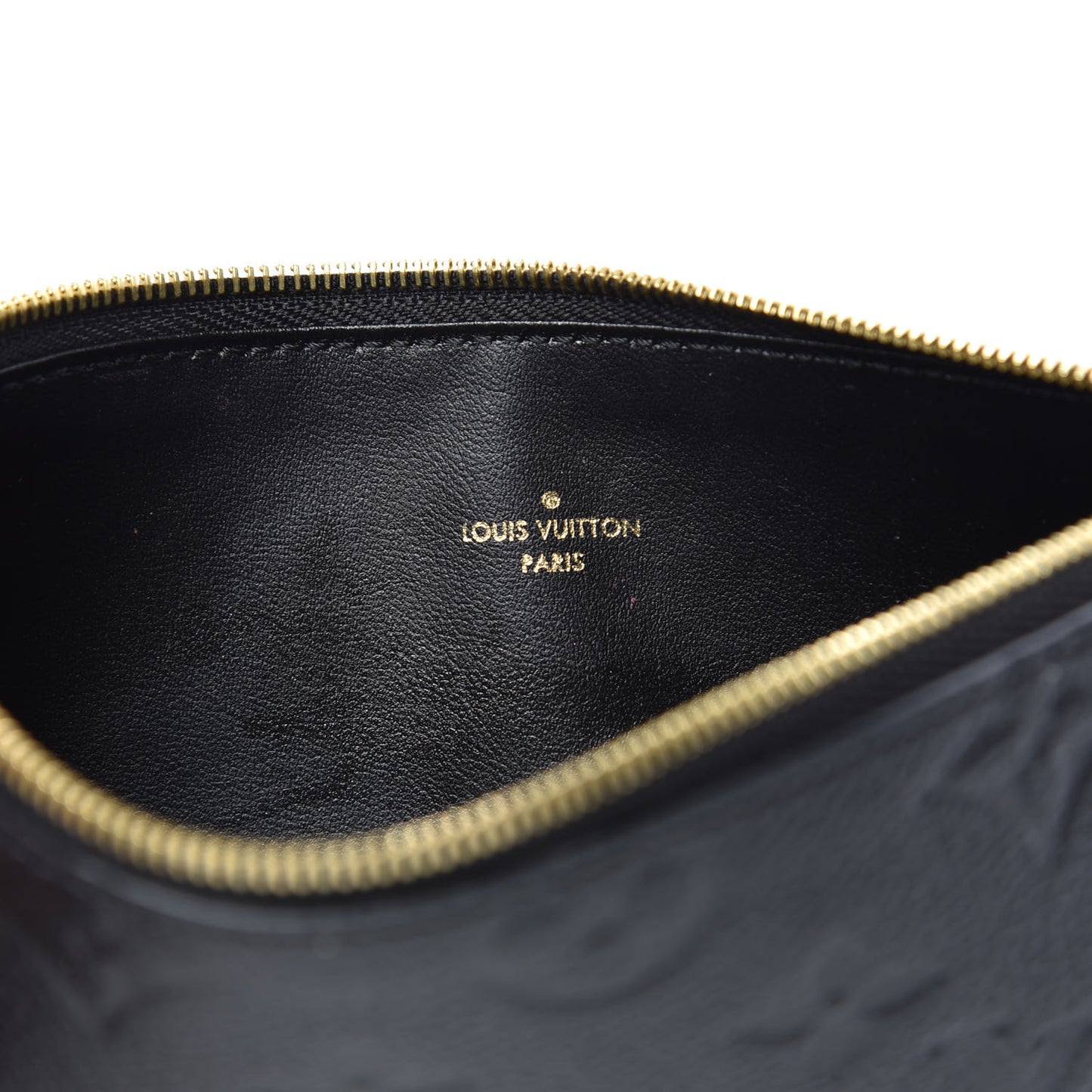 Empreinte Felicie Chain Wallet Zippered Insert Black