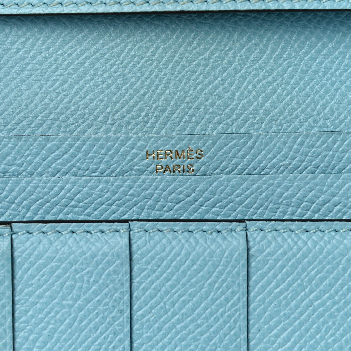Epsom Bearn Gusset Wallet Bleu Atoll
