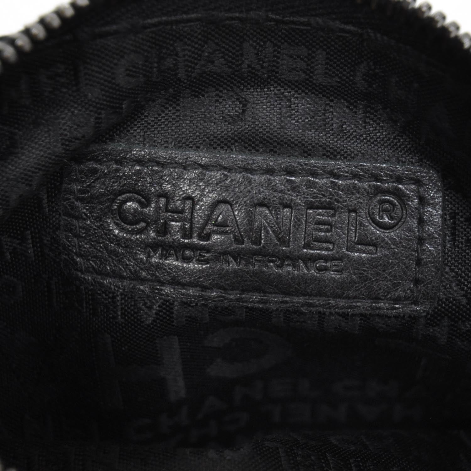 Chanel Nylon Quilted Pochette Black 7 of 8