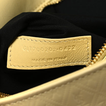 Saint Laurent Patent Embossed Le Monogramme Kate 99 Lemon New Maize 7 of 11