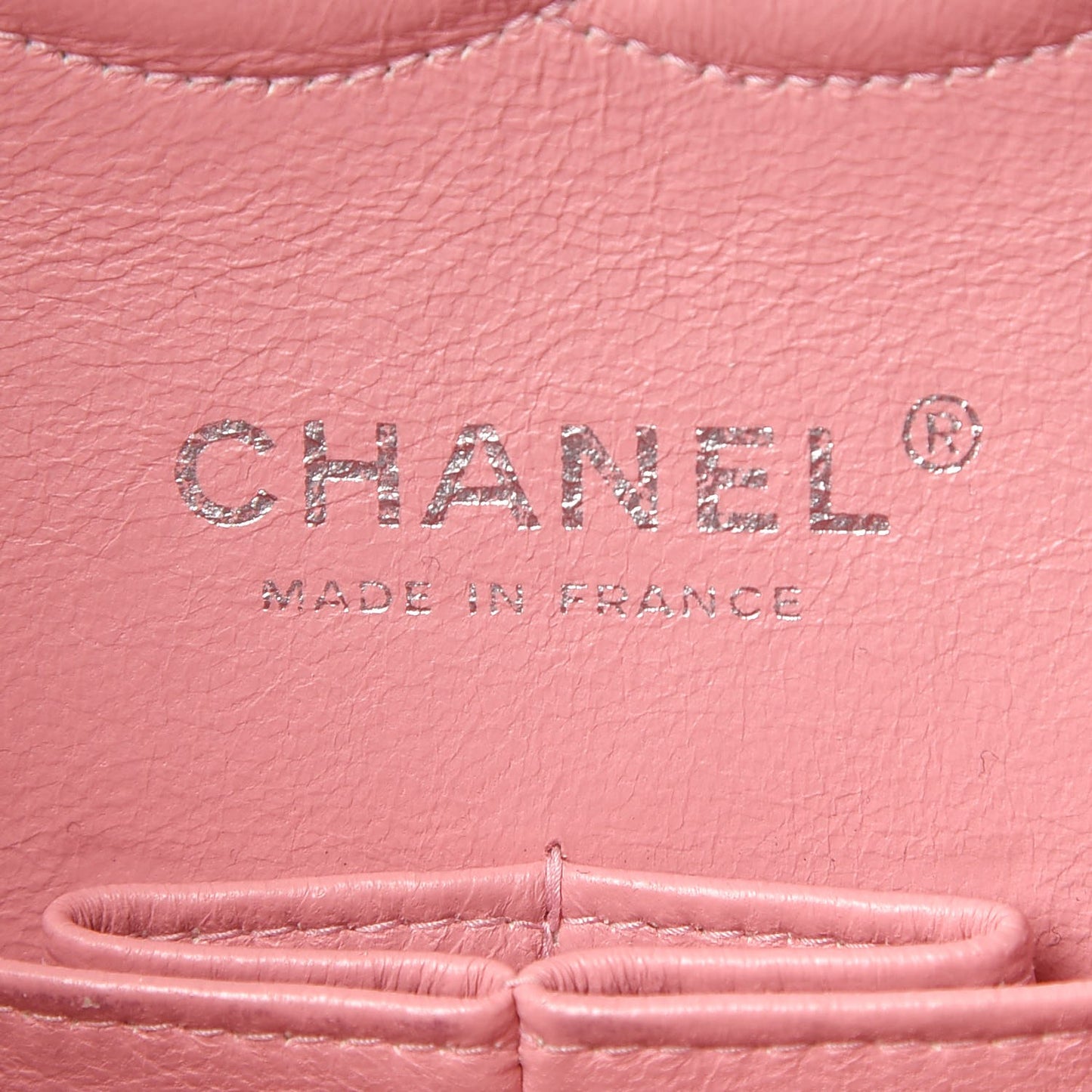 Caviar Quilted Medium Double Flap Pink