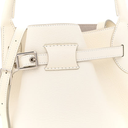 Celine Supple Grained Calfskin Nano Big Bag Bucket White 8 of 10