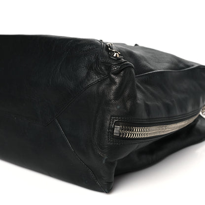 Balenciaga Supple Calfskin Papier A4 Zip Around Tote Black 11 of 13