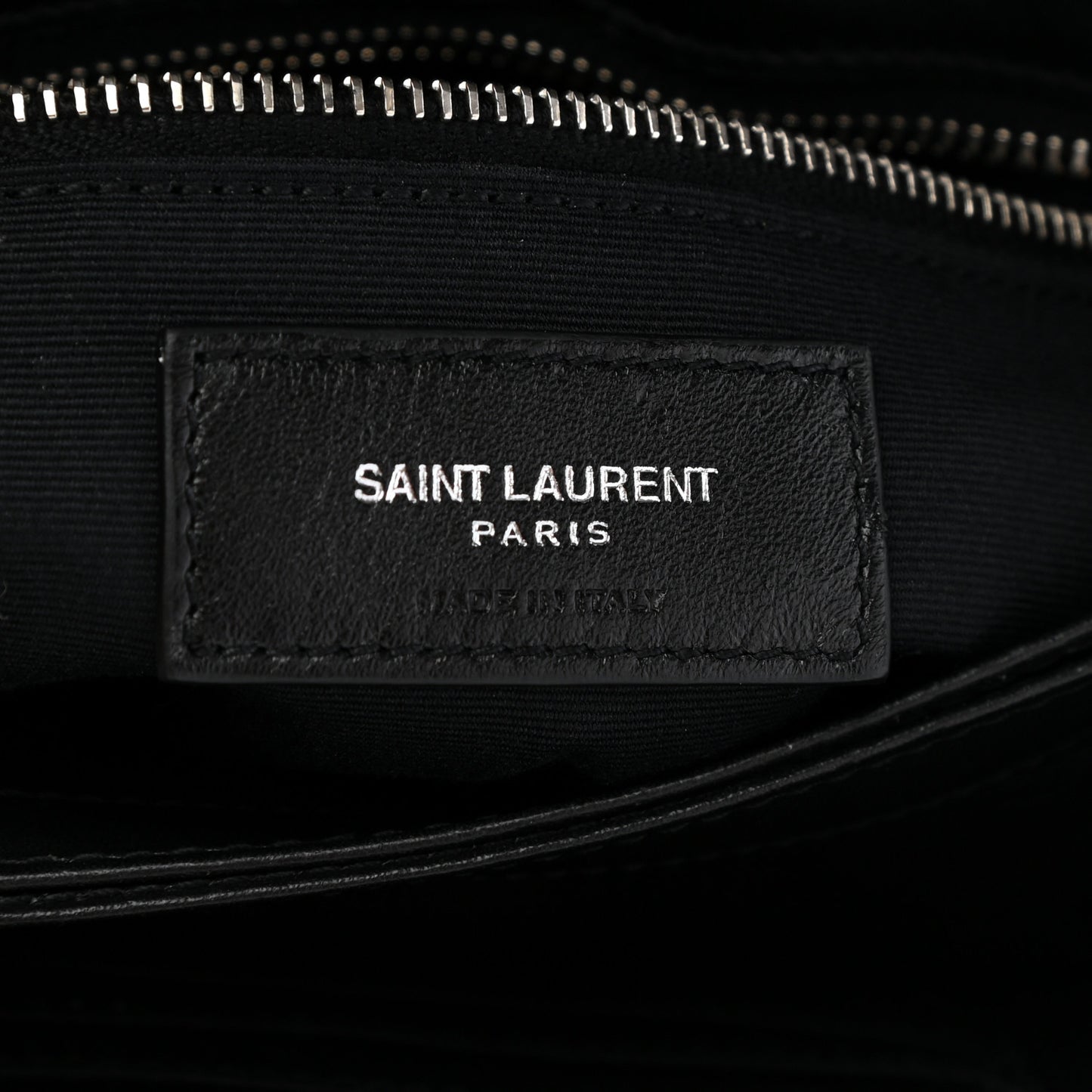 Shearling Toy Loulou Shoulder Bag Black