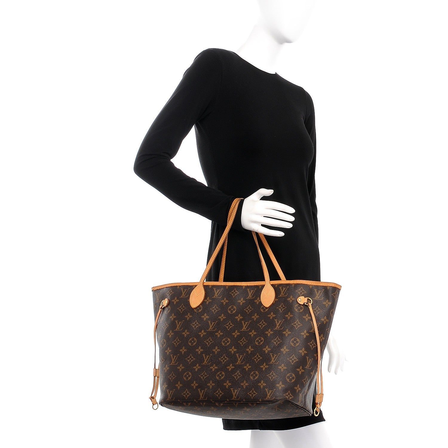 Louis Vuitton Monogram Neverfull MM 2 of 7