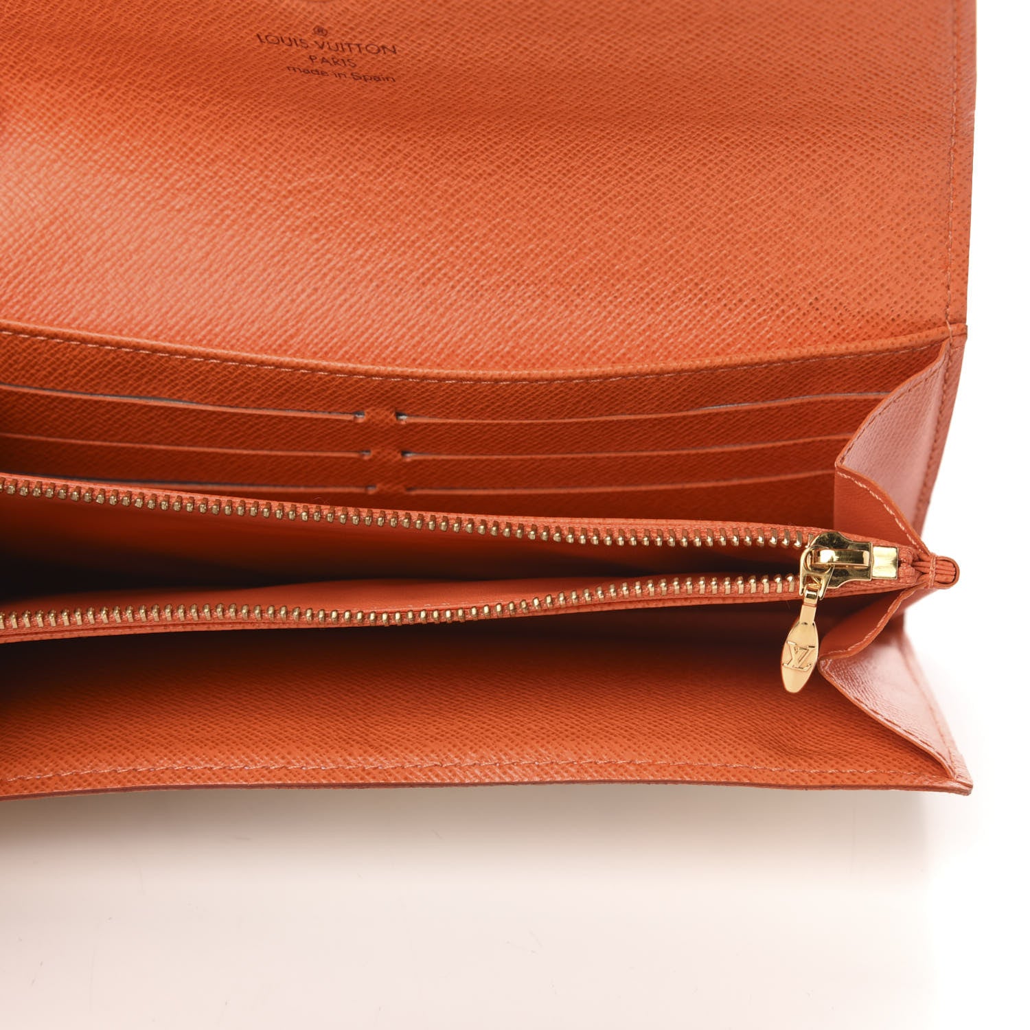Louis Vuitton Monogram Multicolor Sarah Wallet White Orange 5 of 6