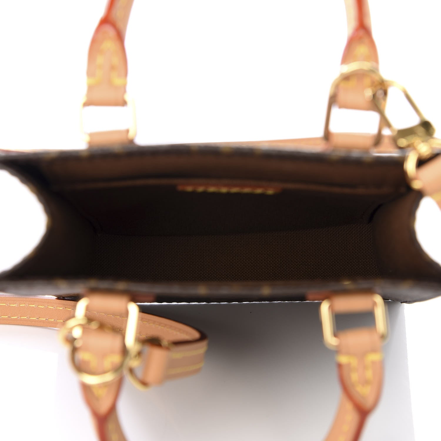 Louis Vuitton Monogram Petit Sac Plat 5 of 10