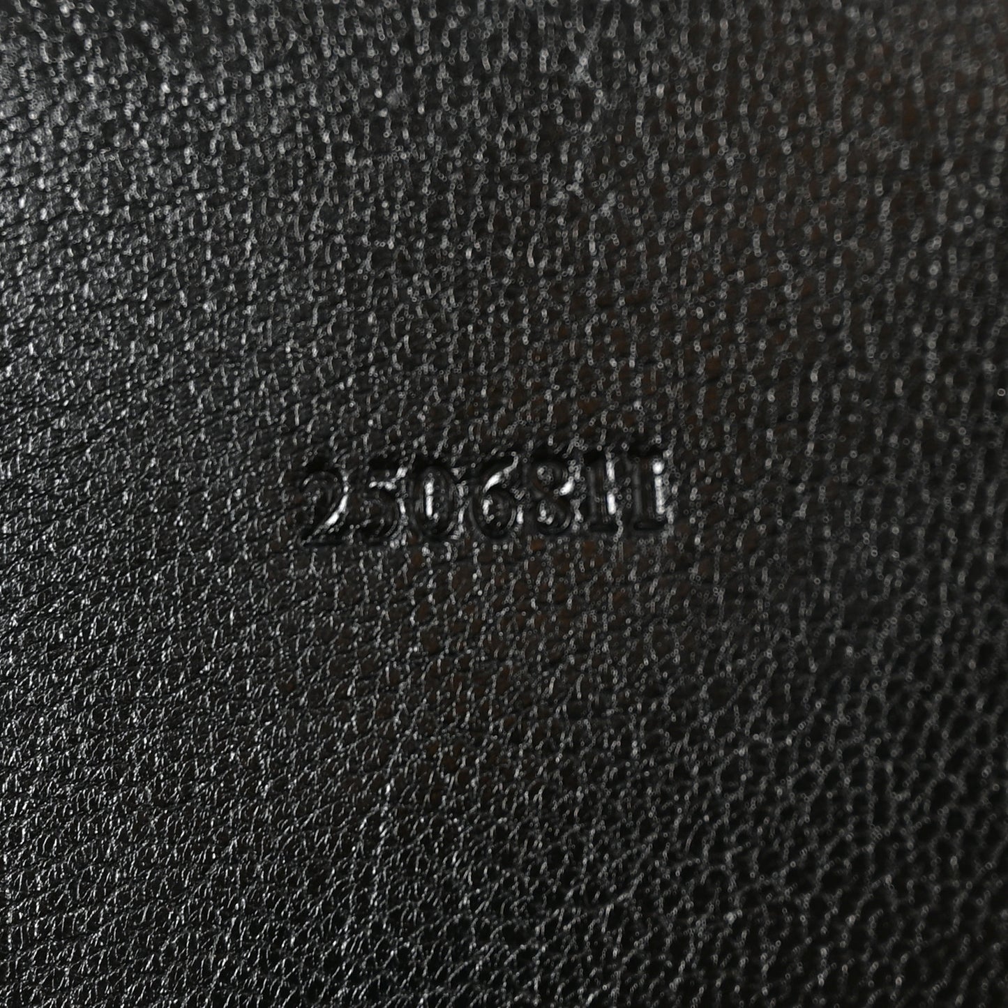 Goatskin Hip East West Shoulder Bag Black