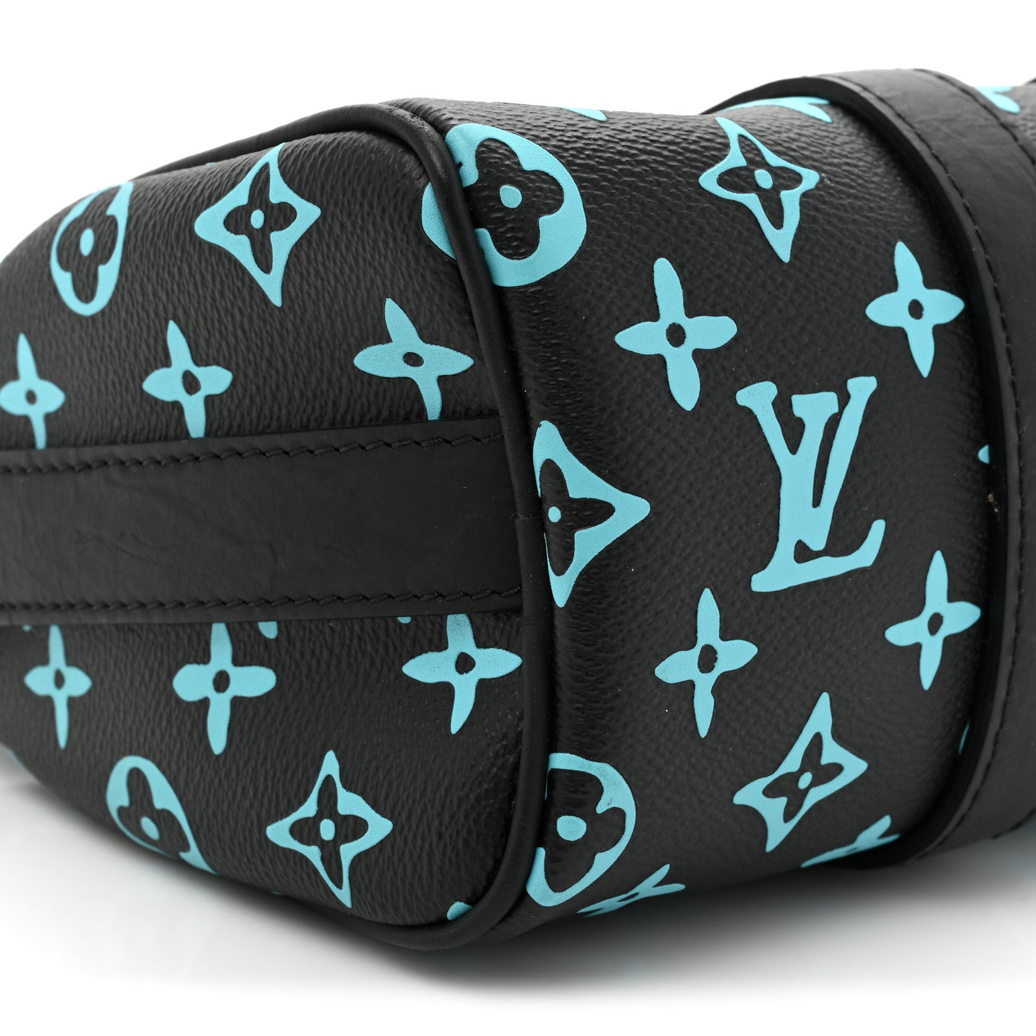 Louis Vuitton Monogram Playground Keepall Bandouliere 25 Black 8 of 18
