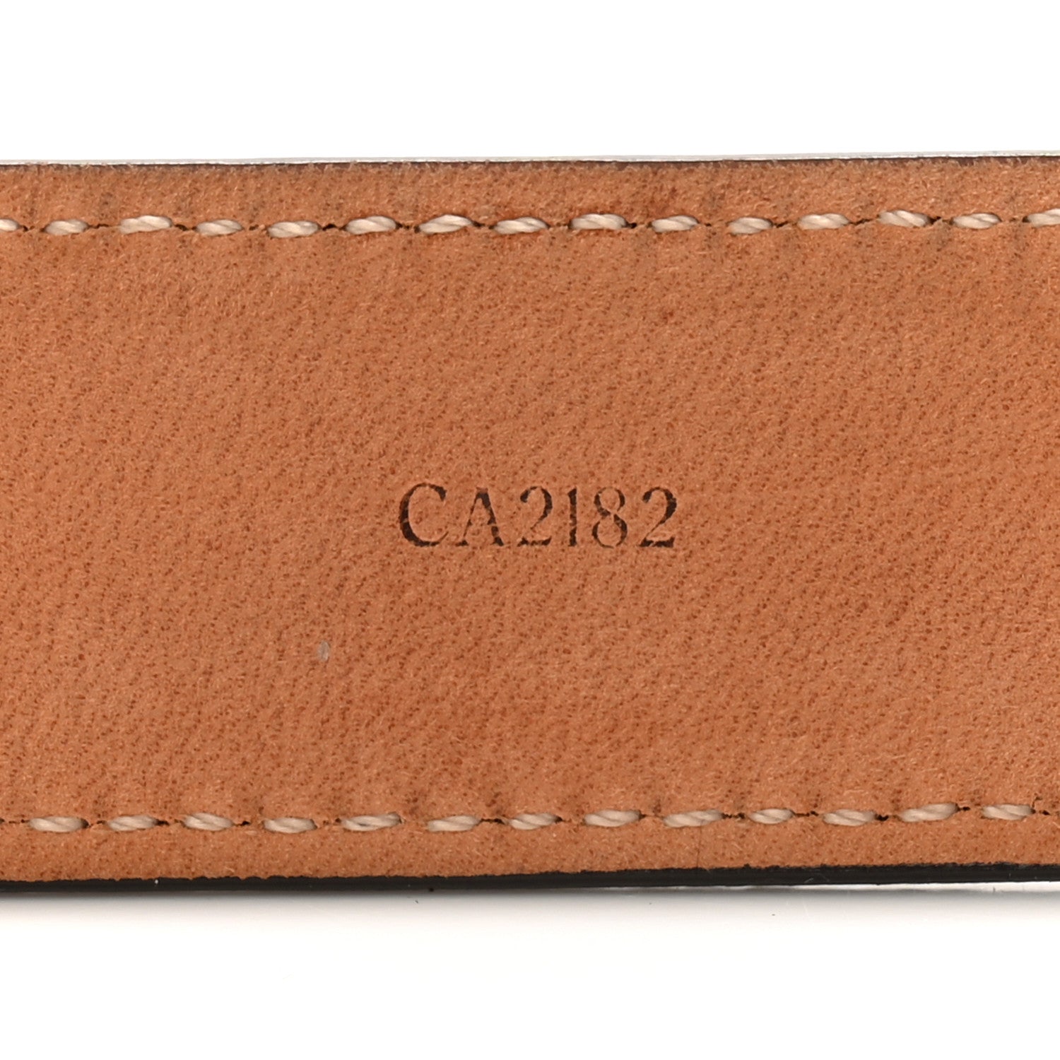 Louis Vuitton Damier Ebene Mini 25mm Belt 80 32 7 of 8