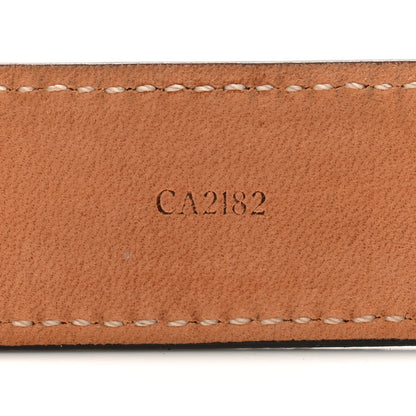 Louis Vuitton Damier Ebene Mini 25mm Belt 80 32 7 of 8