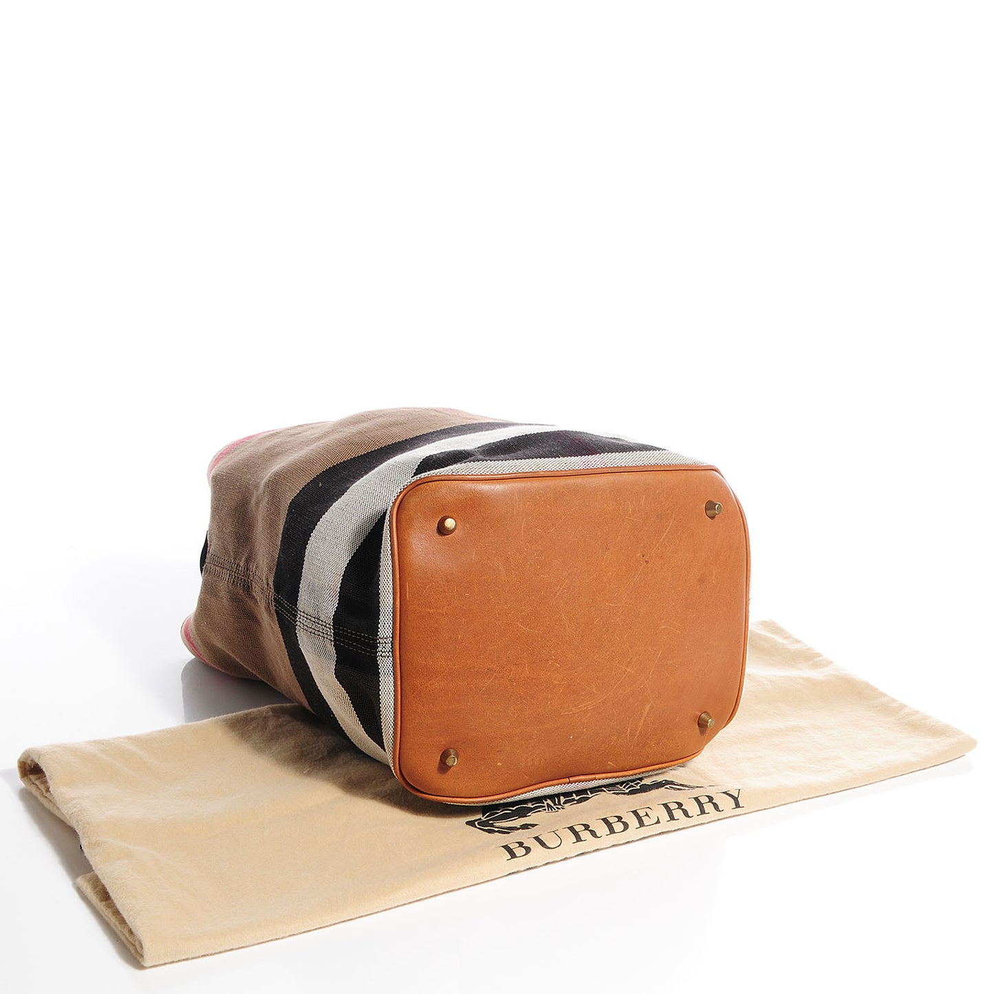 Canvas Mega Check Medium Susanna Tote