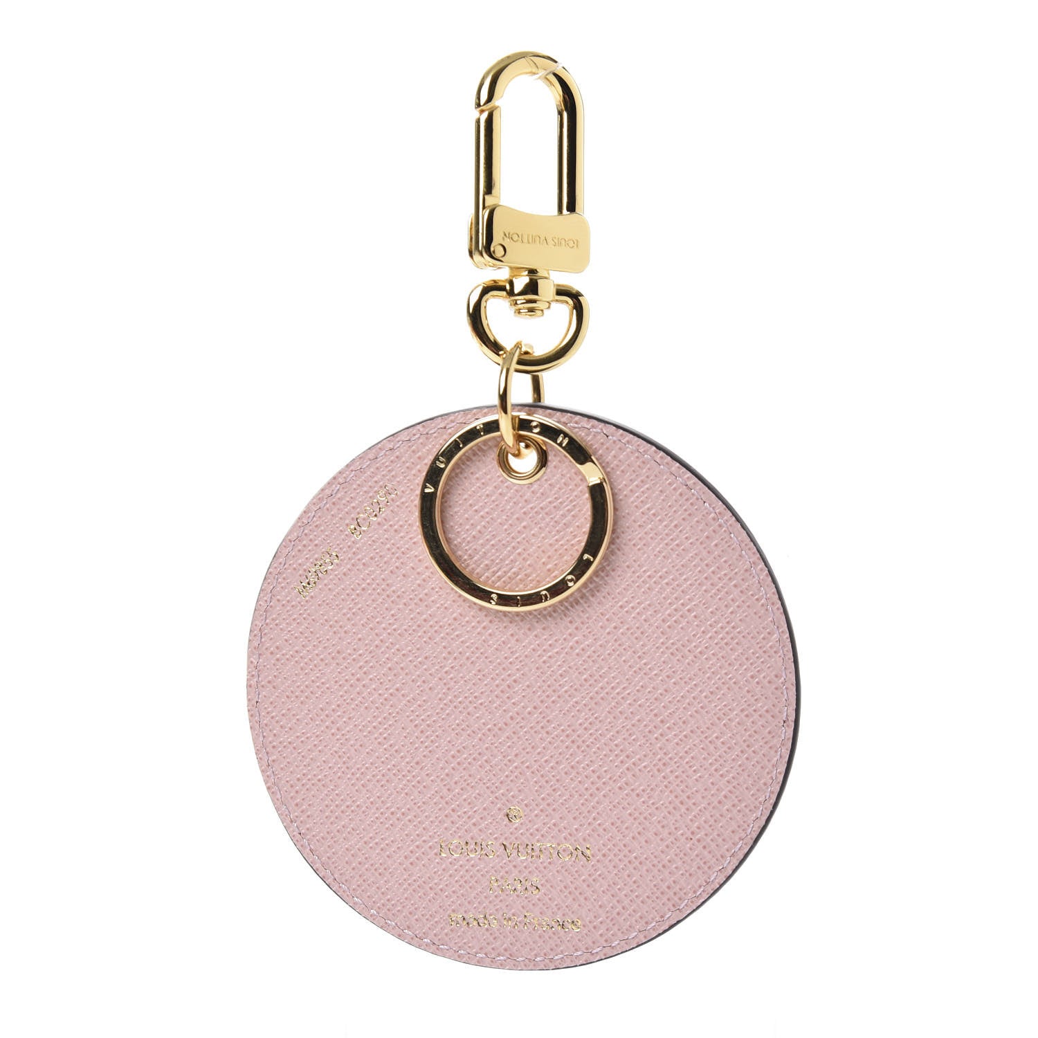 Louis Vuitton Monogram 2020 Christmas Animation Big Wheel Bag Charm Key Ring Rose Ballerine 3 of 6