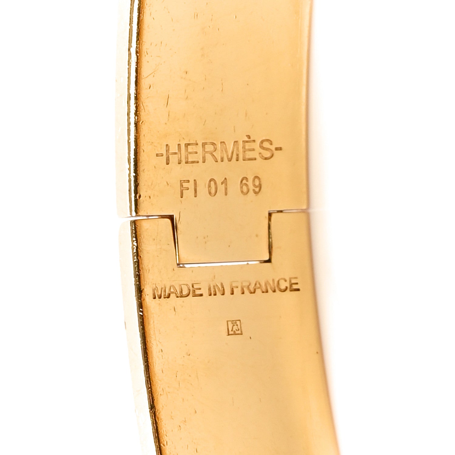 Hermes Enamel Narrow Clic Clac H Bracelet PM Black 4 of 4