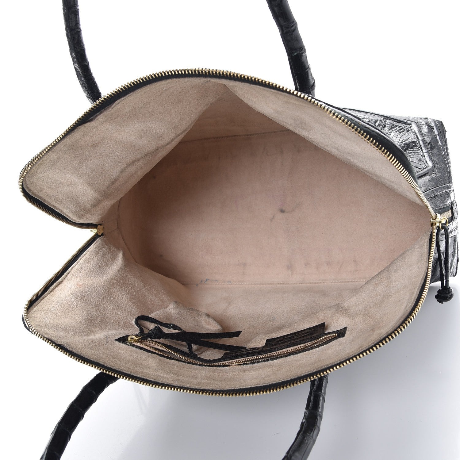 Nancy Gonzalez Crocodile Top Handle Tote Black 5 of 25