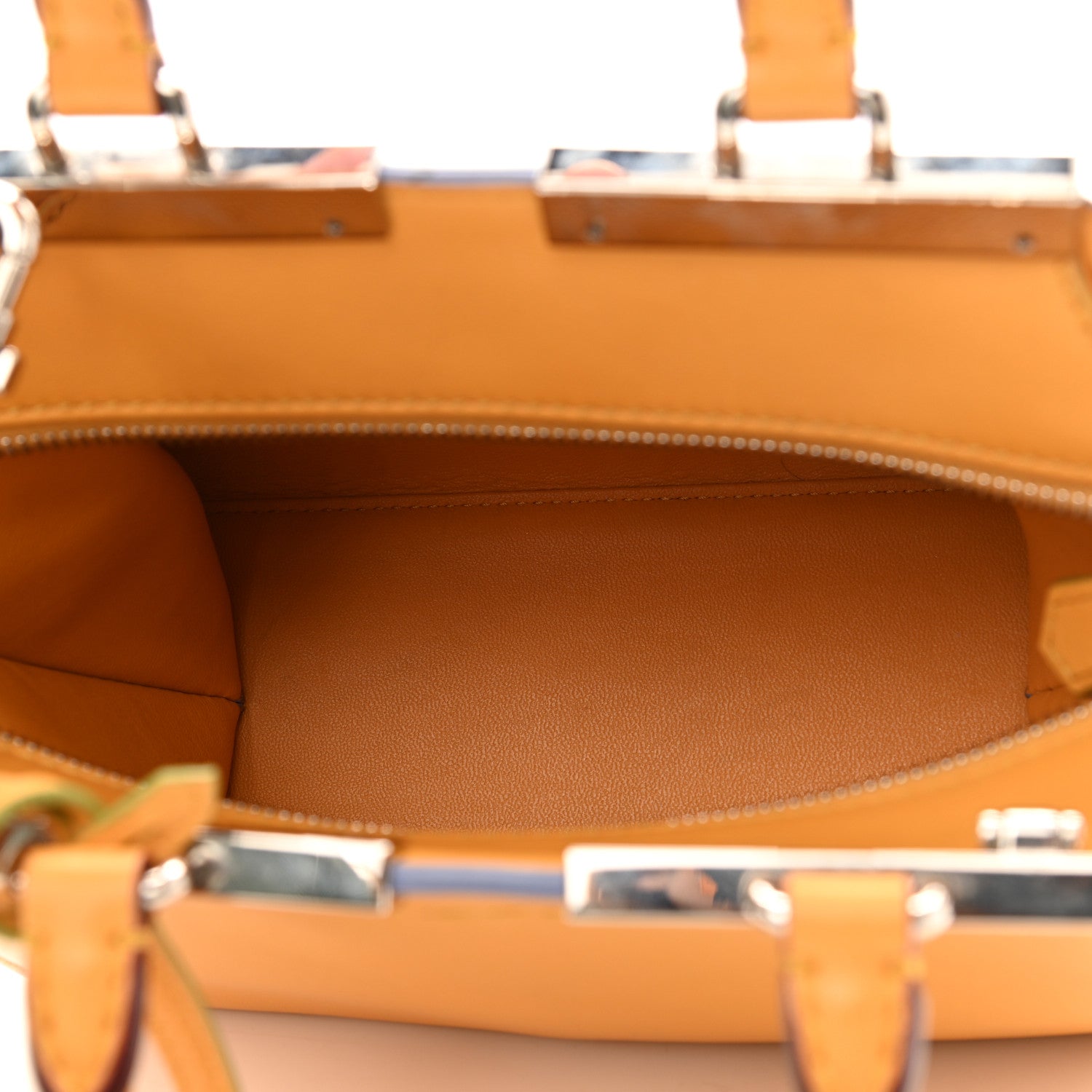 Fendi Vitello Dolce Mini 3Jours Tote Miel 5 of 11