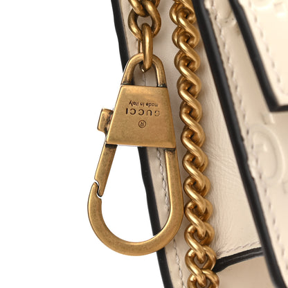 Gucci Guccissima Mini Cherry Chain Bag White 10 of 11