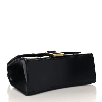 Balenciaga Shiny Box Calfskin Hourglass Top Handle Bag XS Black 4 of 10