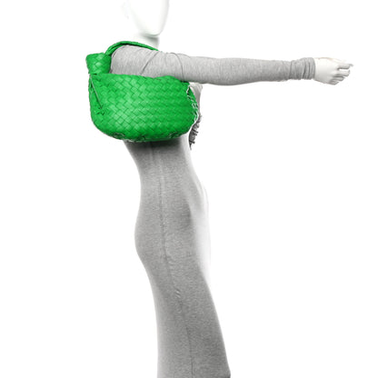 Bottega Veneta Nappa Intrecciato Teen Jodie Hobo Parakeet 2 of 10