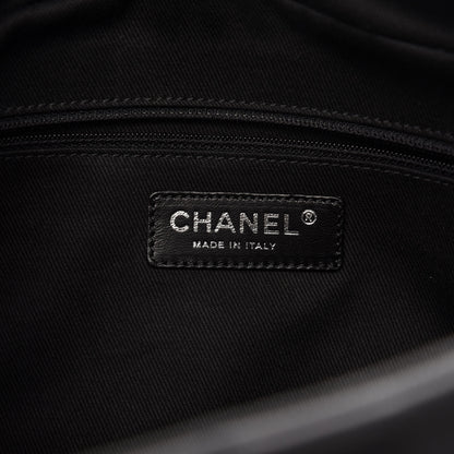 Chanel Calfskin Diamond Stitch Tote Black 6 of 11