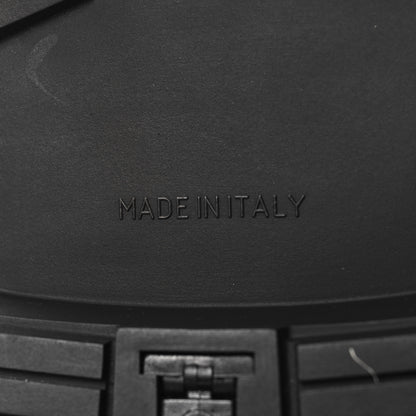 Chanel Calfskin Shearling CC Lace Up Boots 38 Light Beige Ivory 6 of 6