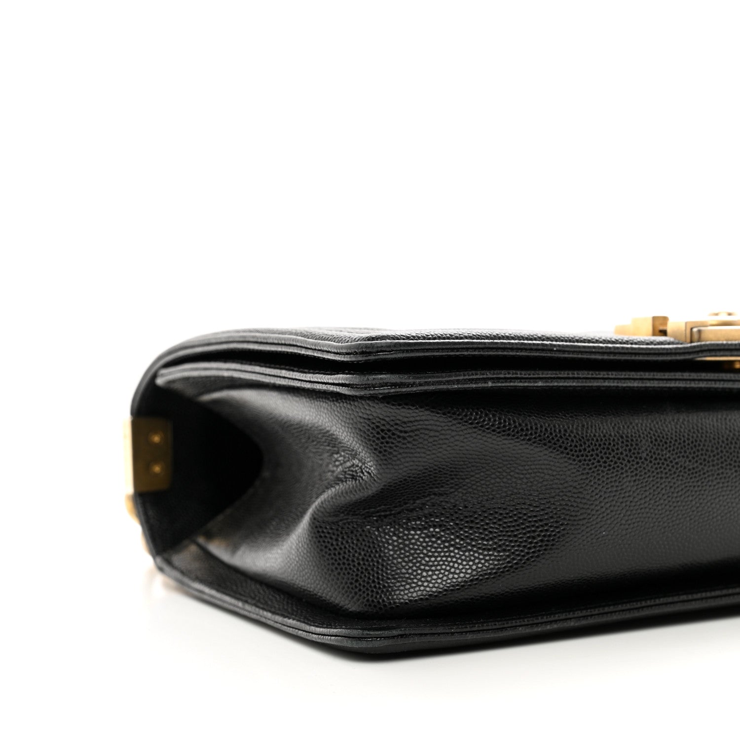 Chanel Caviar Quilted Medium Boy Flap Black 12 of 14