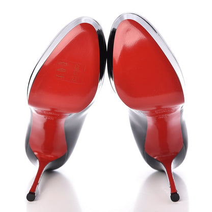 Christian Louboutin Patent Dirditta 130 Pumps 39.5 Black 5 of 8