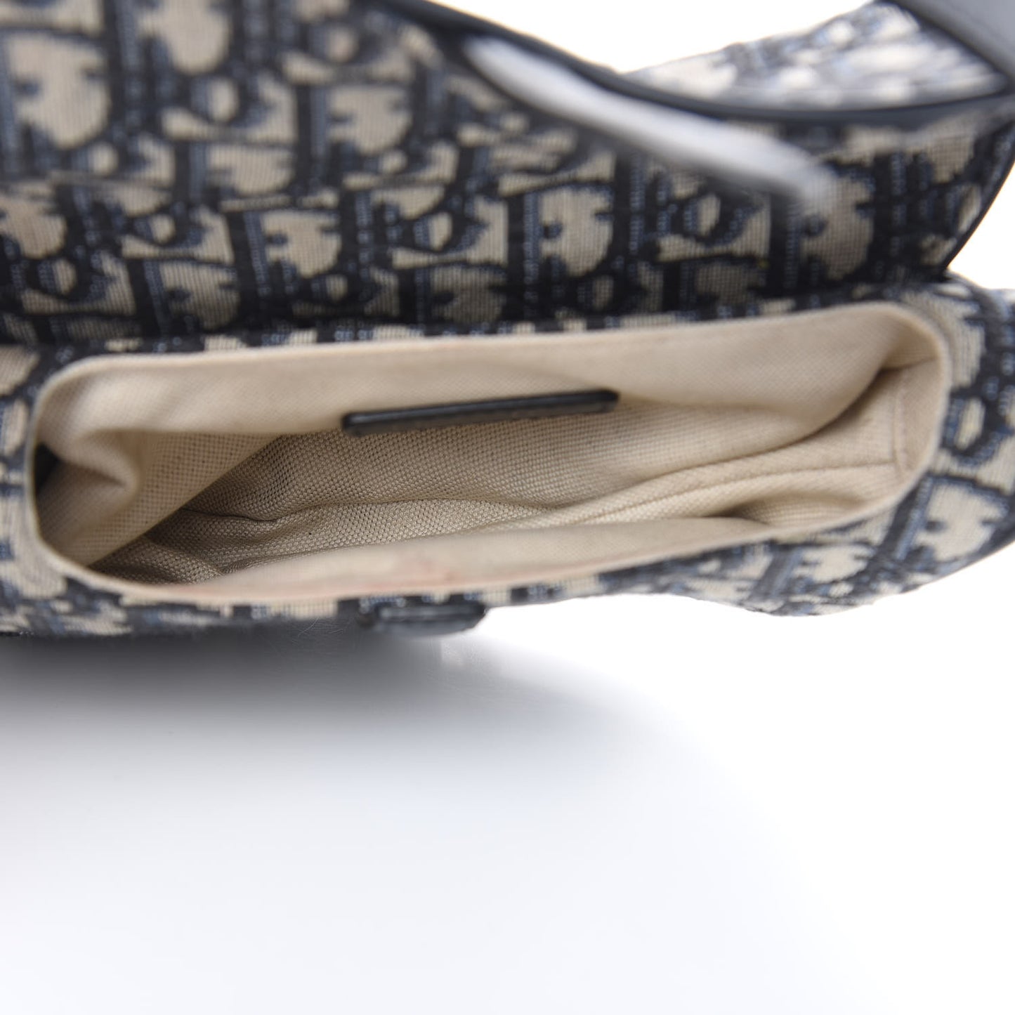 Oblique Mini Saddle Bag Blue