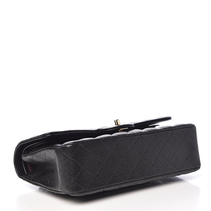 Chanel Caviar Quilted Medium Double Flap Black 4 of 11