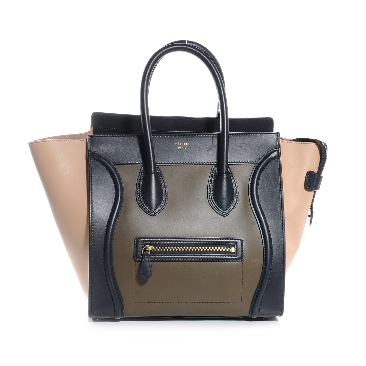Celine Smooth Calfskin Mini Tri-Color Luggage 1 of 7