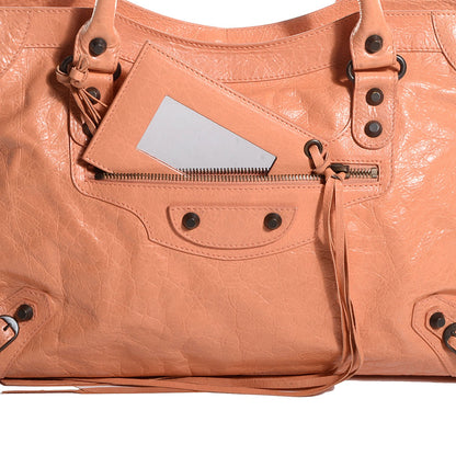 Balenciaga Agneau Classic Hardware City Rose Blush 10 of 11