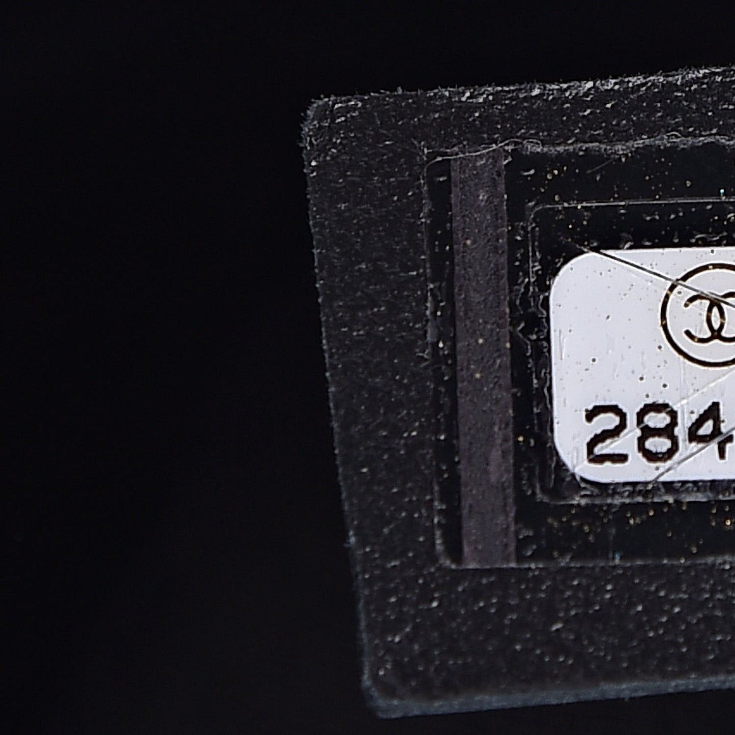 Lambskin Quilted Drawstring Backpack Black